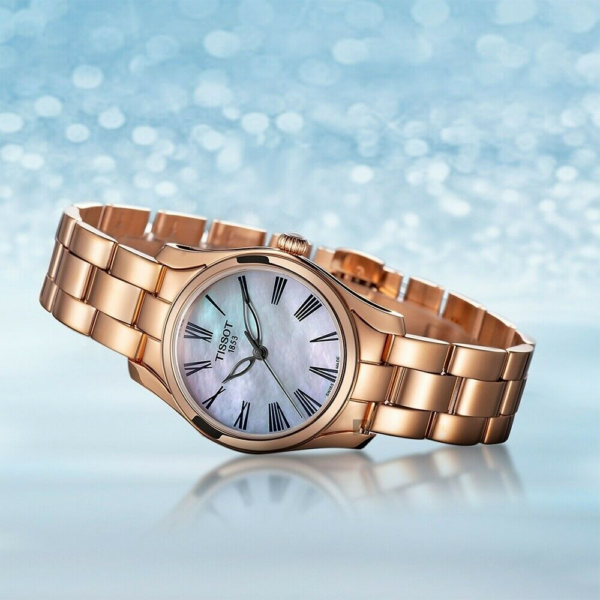 Đồng Hồ Tissot T-Wave Quartz 'White' T112-210-33-113-00 - Ảnh 2