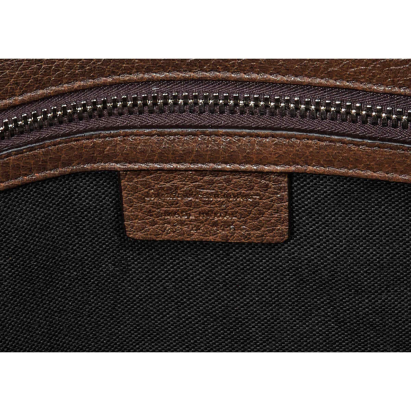 Túi Salvatore Ferragamo Leather Business Bag 'Brown' 24A166-719748 - Ảnh 4