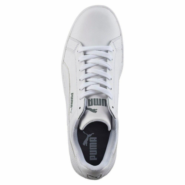 Giày Puma Classic Retro Smash L White Trainers 356722-02 - Ảnh 7