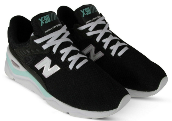 Giày New Balance X90 Synthetic & Mesh Black Light Reef WSX90CYA - Ảnh 2