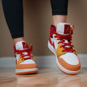 Giay Nike Air Jordan 1 Mid SE GS 'Picnic' DX2460-601