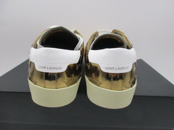 Giày Saint Laurent YSL Mens SL06 Low Top Star Sneakers 472389-AALA0-8262 - Ảnh 8