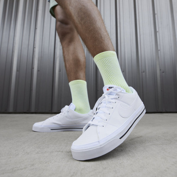 Giày Nike Court Legacy Next Nature 'White Black' DH3162-101 - Ảnh 3