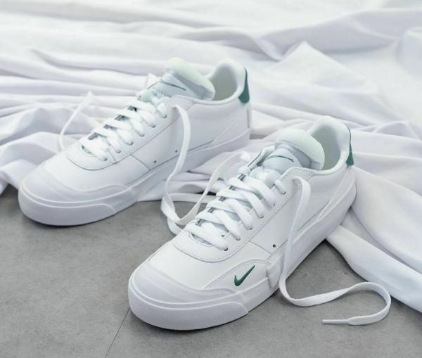 Giày Nike Drop Type Premium GS 'White Evergreen Aura' CQ4383-102 - Ảnh 4