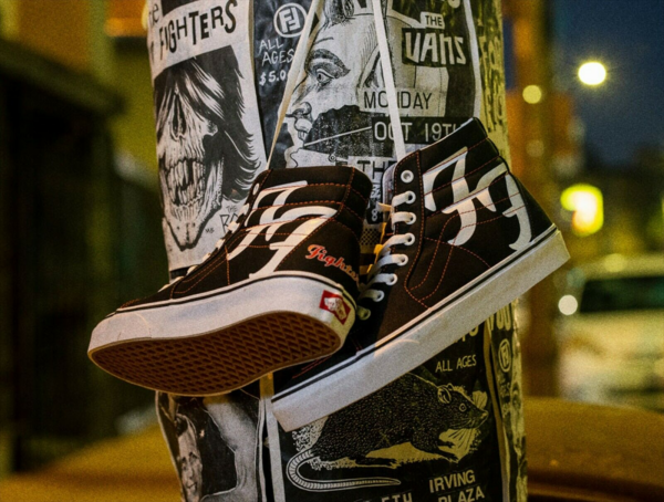 Giay Vans Foo Fighters x Sk8-Hi '25th Anniversary' VN0A4U3C2GB
