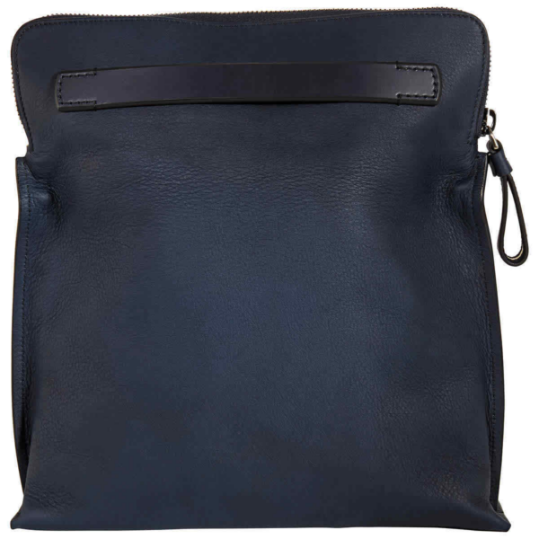 Túi Bally Benjy Leather 'Navy' 6218269 - Ảnh 5