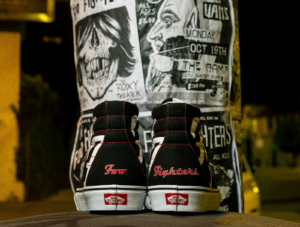 Giay Vans Foo Fighters x Sk8-Hi '25th Anniversary' VN0A4U3C2GB