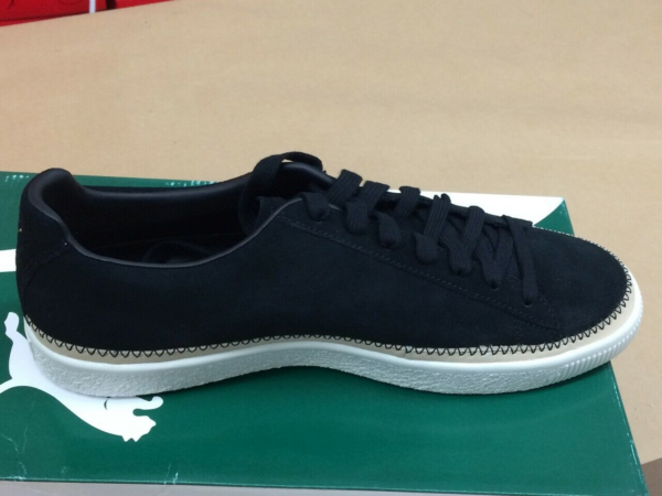 Giày Puma Suede Trim PRM 'Black' 369992-01 - Ảnh 3