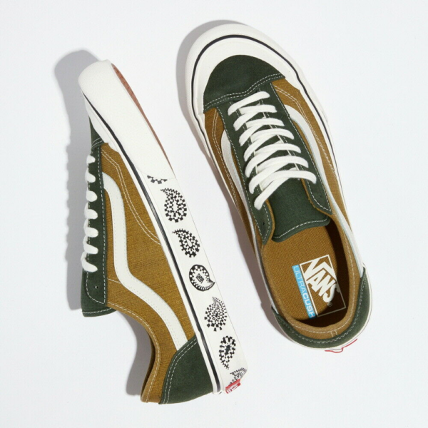 Giày Vans Salt Wash Style 36 Decon SF Skate 'Green' VN0A3MVL2VP - Ảnh 4