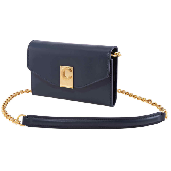 Túi Celine C iPhone X and XS Clutch 'Dark Blue' 10C543BLJ-07BF - Ảnh 3