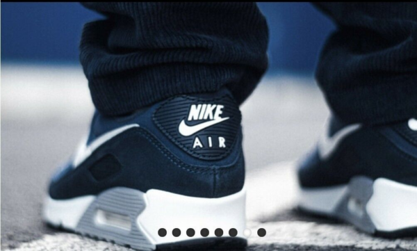 Giày Nike Air Max 90 Premium 'Obsidian' DA1641-400 - Ảnh 9