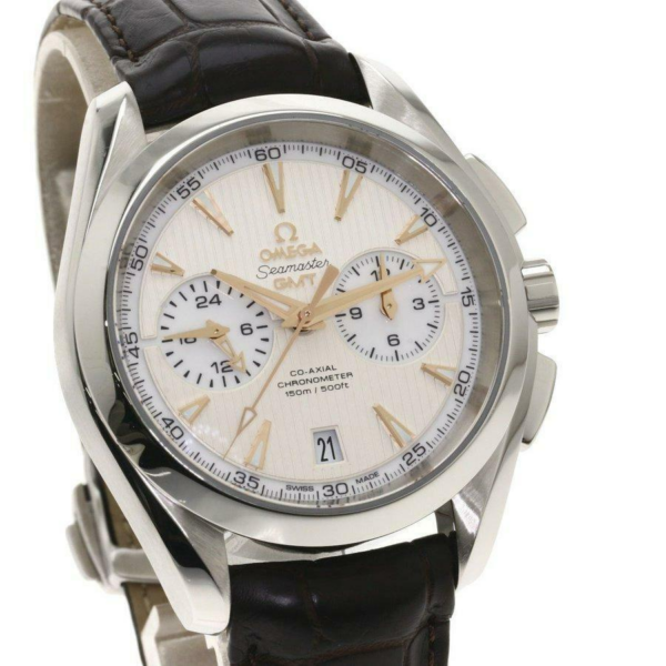 Đồng Hồ Omega Seamaster Aqua Terra GMT 'Brown' 231-13-43-52-02-001 - Ảnh 3