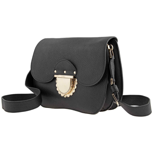 Túi Furla Ladies Ducale Small Leather 'Black' 941449 - Ảnh 4