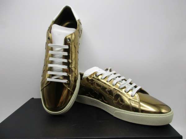 Giày Saint Laurent YSL Mens SL06 Low Top Star Sneakers 472389-AALA0-8262 - Ảnh 6