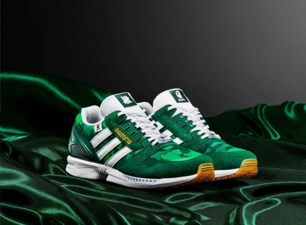 Giày Adidas BAPE x Undefeated x ZX 8000 'A ZX Series Green Camo' FY8851 - Ảnh 3