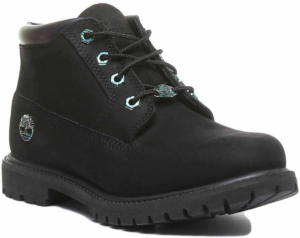 Alternative view of Giày Timberland Nellie Iridescent Chukka Lace Up Boot In Black A24KH