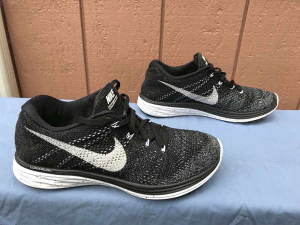 Giày Nike Wmns Flyknit Lunar 3 'Oreo' 698182-001 - Ảnh 5