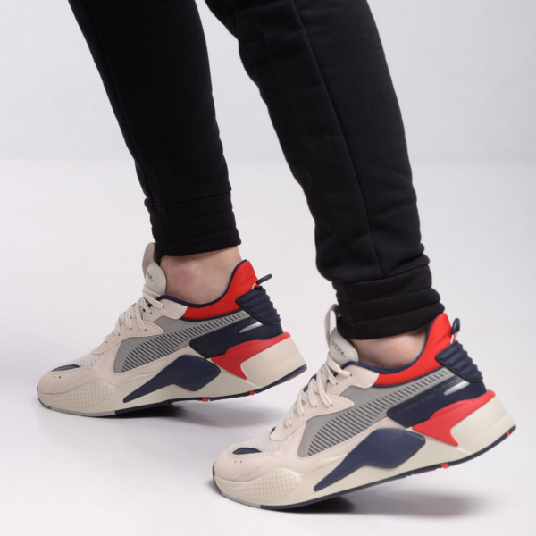 Giày Puma RS-X Hard Drive 'White Peacoat Red' 369818-03 - Ảnh 3
