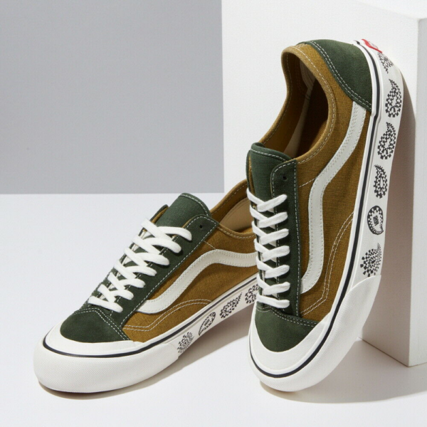 Giày Vans Salt Wash Style 36 Decon SF Skate 'Green' VN0A3MVL2VP - Ảnh 2