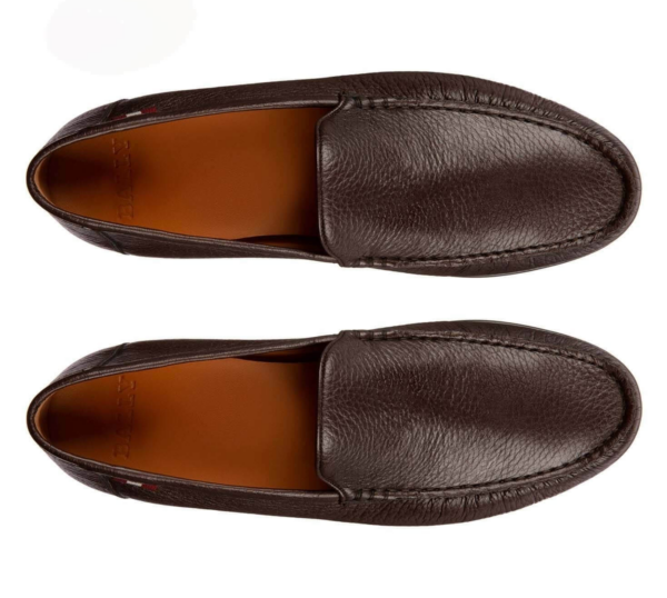Giày Bally Craxon Leather Loafers 'Coffee' 6225713 - Ảnh 3