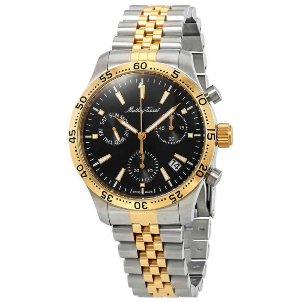 Đồng Hồ Mathey Tissot Type 22 Chronograph 'Black' H1822CHBN