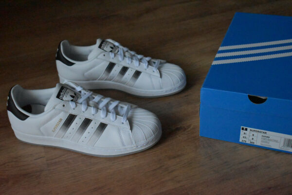 Giày Adidas Superstar 'Trainers White Black' EG9289 - Ảnh 3