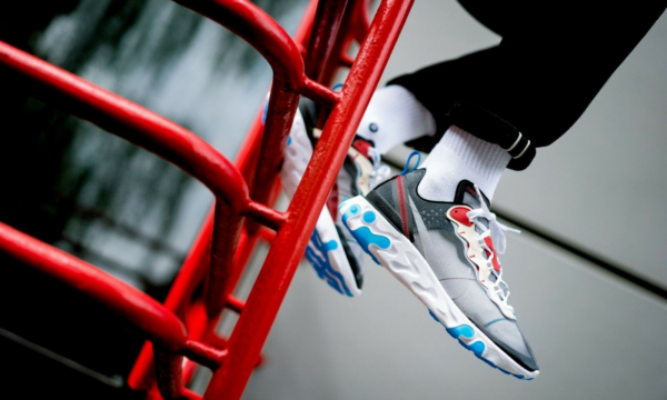 Giày Nike React Element 87 'Dark Grey' AQ1090-003 - Ảnh 5
