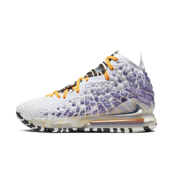 Giày Nike NBA 2K20 x LeBron 17 'Bron 2K Playoffs' Gamer Exclusive BQ3177-101 - Ảnh 3