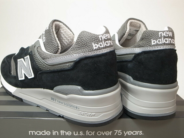 Giày New Balance 997 Made In USA 'Black' M997BK - Ảnh 5