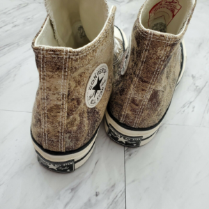 Giay Converse Elevated Metallic Chuck 70 High 'Bronze Egret Black' 570530C