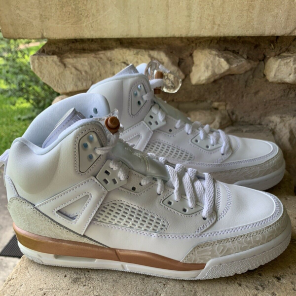 Giày Nike Jordan Spizike GS 'White Bronze' 535712-190 - Ảnh 3