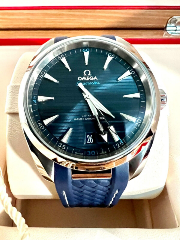 Đồng Hồ Omega Seamaster Aqua Terra 'Blue' 220-12-41-21-03-001 - Ảnh 2