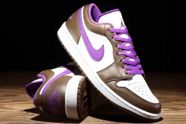 Giày Nike Air Jordan 1 Low 'Palomino' 553558-215 - Ảnh 4