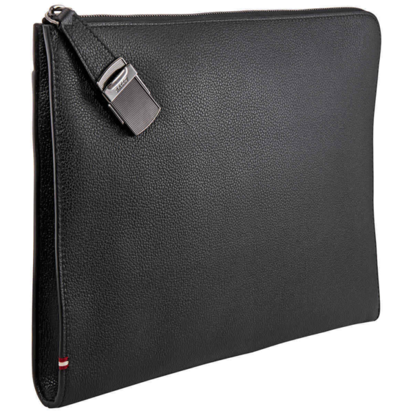 Ví Bally Galbo Leather 'Black' 6228774 - Ảnh 4