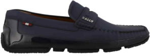 Giày Bally Pintos Leather Loafers 'Ink' 6222972