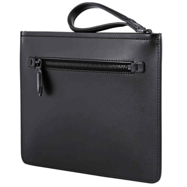 Ví Salvatore Ferragamo Hong Kong Logo Print Gancini 'Black' 24A273-714755 - Ảnh 4