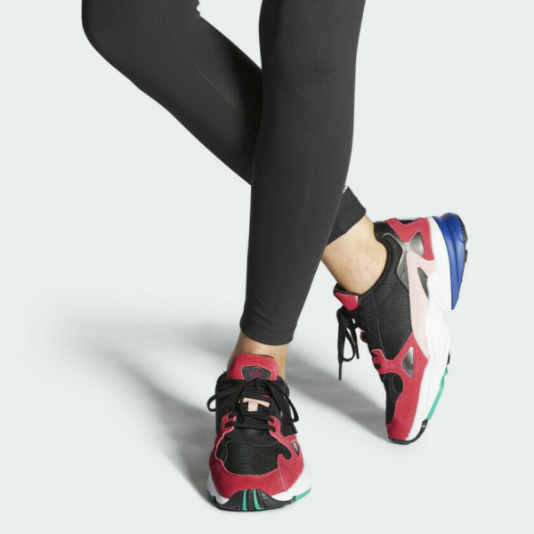 Giày Adidas Wmns Falcon 'Black Energy Pink' EG9230 - Ảnh 2