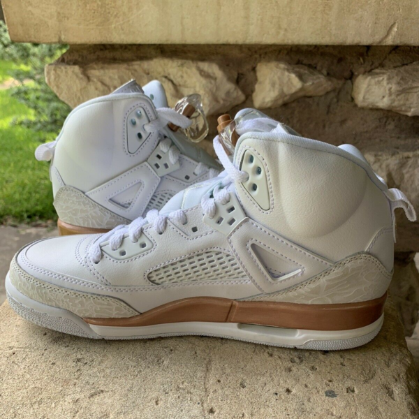 Giày Nike Jordan Spizike GS 'White Bronze' 535712-190 - Ảnh 2