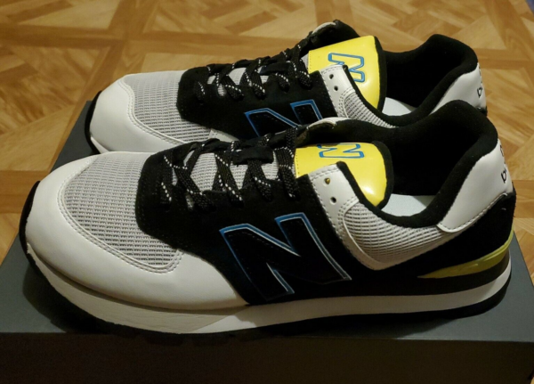 Giày New Balance 574 Classic 'Black Helium' ML574DNI - Ảnh 3