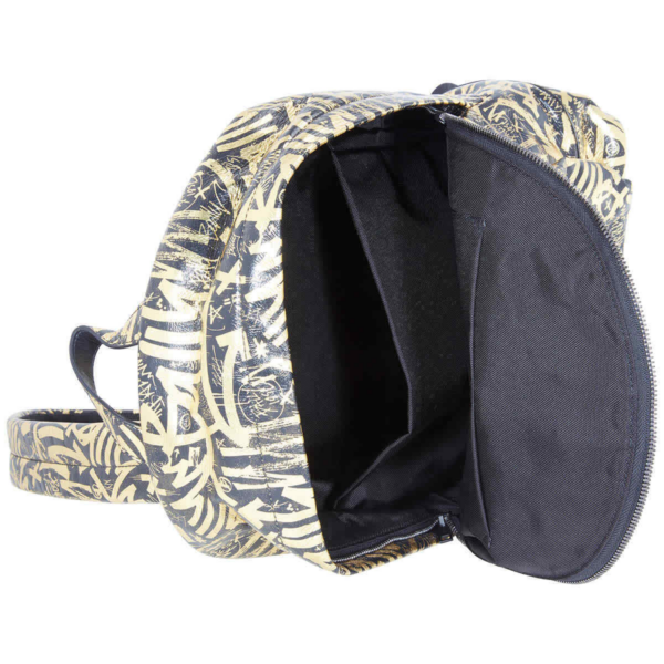 Balo Bally Hingis Graffiti Print Leather 'Black Gold' HINGIS-SURV-08 - Ảnh 2