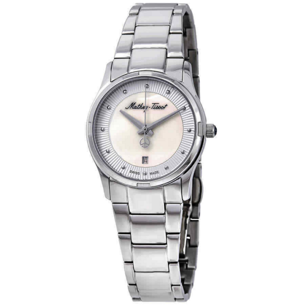 Đồng Hồ Mathey Tissot Elisa 'Mother of Pearl' D2111AI