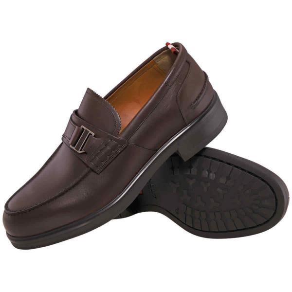 Giày Bally Moriz Leather Loafers 'Coconut' 6216919 - Ảnh 2