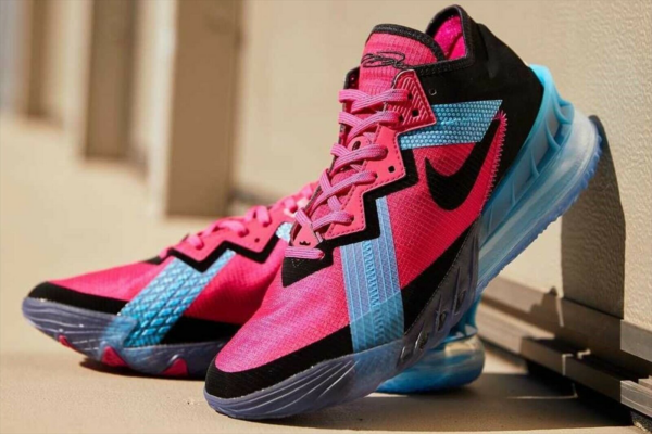 Giày Nike LeBron 18 Low 'Neon Nights' CV7562-600 - Ảnh 8