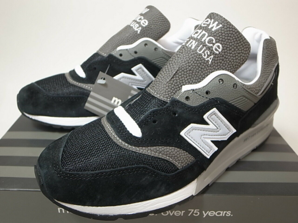 Giày New Balance 997 Made In USA 'Black' M997BK - Ảnh 3