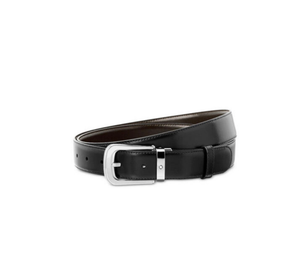 Dây Lưng Montblanc Contemporary Line Men's Reversible Leather Belt 106603 - Ảnh 4