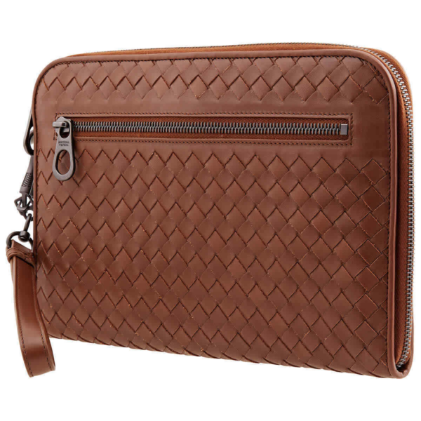 Ví Bottega Veneta Intrecciato Document Case 'Brown' 493190-V4651-2509 - Ảnh 5