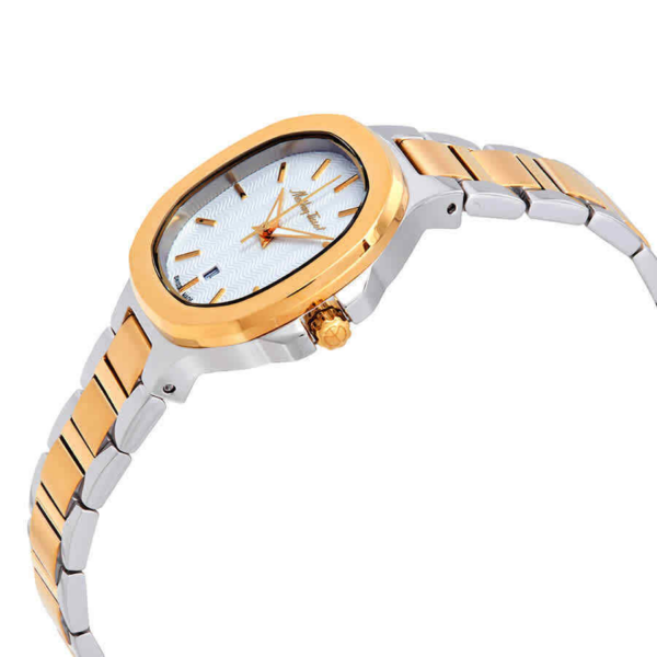 Đồng Hồ Mathey Tissot Evasion 'White Gold' D152BI - Ảnh 2
