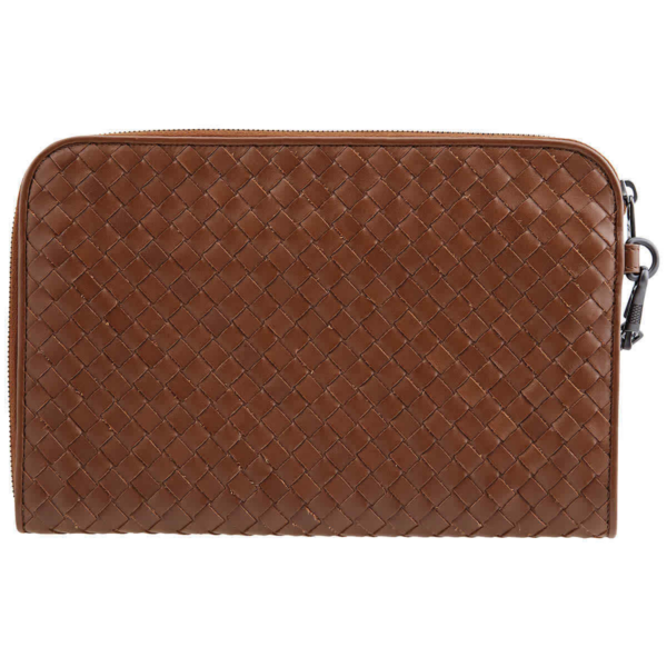 Ví Bottega Veneta Intrecciato Document Case 'Brown' 493190-V4651-2509 - Ảnh 2