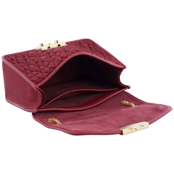 Túi Furla Velvet Metropolis Quilted Crossboy 'Rosso' BMCOBUP0N1700ZRT0 - Ảnh 4