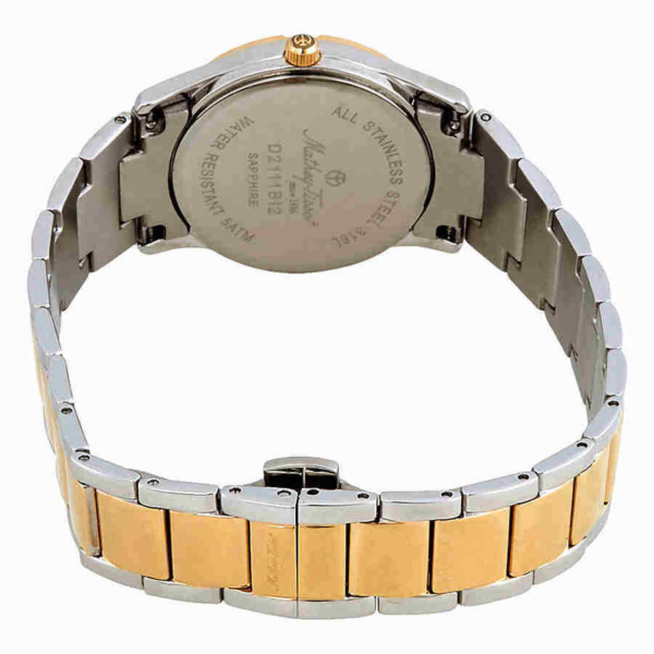 Đồng Hồ Mathey Tissot Elisa 'White Gold Silver' D2111BI2 - Ảnh 3